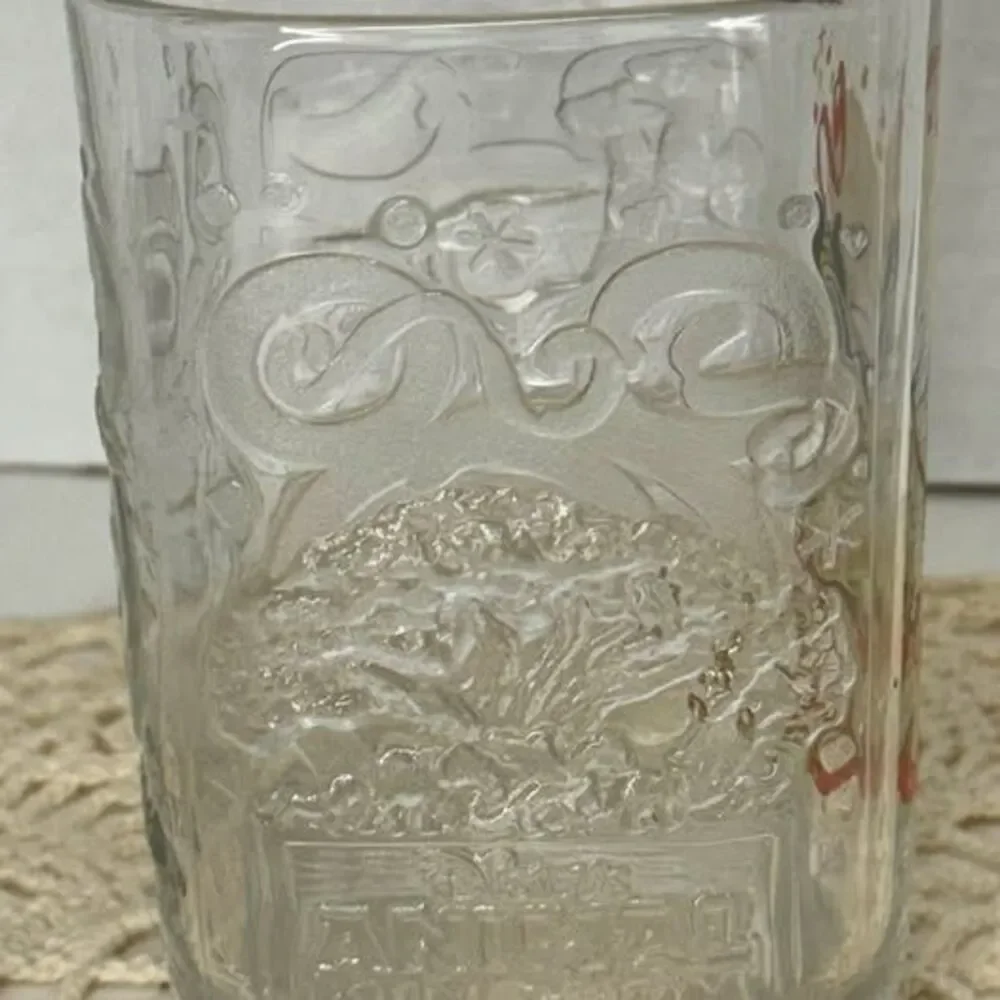 Disney World 2000 Celebration Animal Kingdom Glass Mug